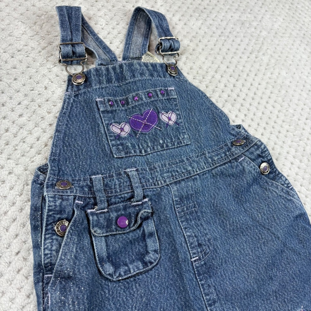 Vintage faded glory overall dress size 4 girls